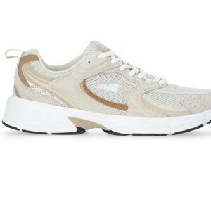 Women's Cream and White Sneakers